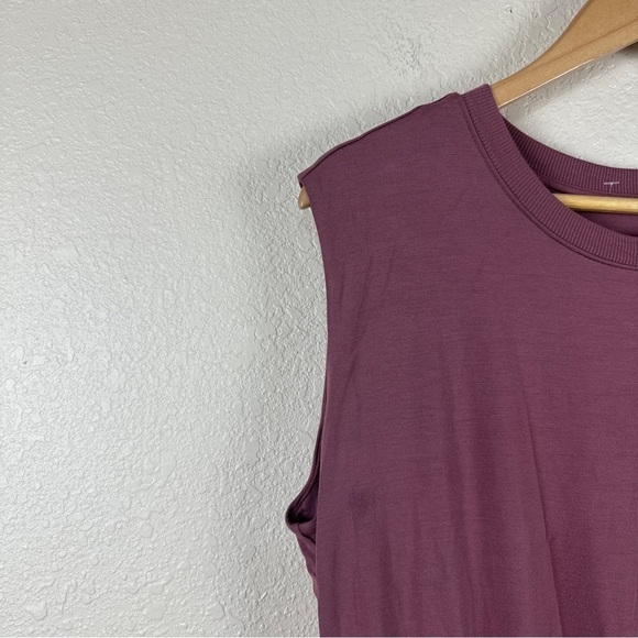 Athleta Santorini Cinch Sleeveless Midi Dress Size Medium Women - Picture 2 of 15